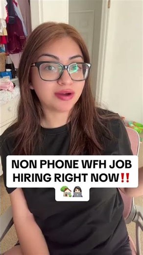 RUN Non phone wfh job hiring right now greenscreen fyp... #Shorts #_wfhwithjenny_