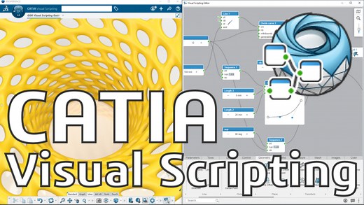 NEW CATIA Visual Scripting | R2023x native app, cloud or on premise - Dassault Systèmes blog