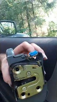 Nissan Xtrail door locked/stuck T30 (2001-2007)