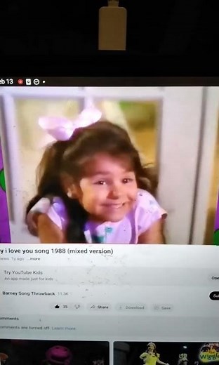 barney byg friends barney I love you song 1988 version mixed