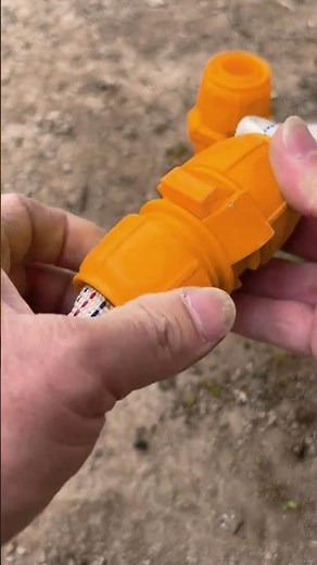 Easy to use hose connectors #tools