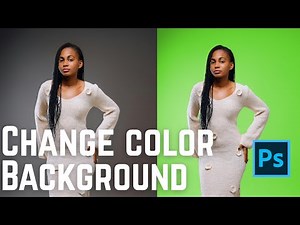 How to Change the Color Background in Photoshop
