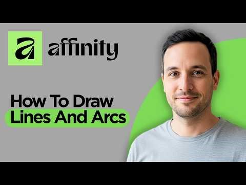 How to Draw Lines and Arcs in Affinity