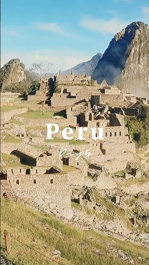 【South America Trip】Finally, Machu Picchu. #Peru #MachuPicchu #HuaynaPicchu #SouthAmerica