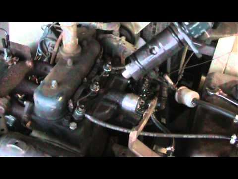diesel injector pump leak repair kubota grasshopper.wmv