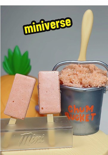 Mini Spongebob Chum Popsicles Recipe