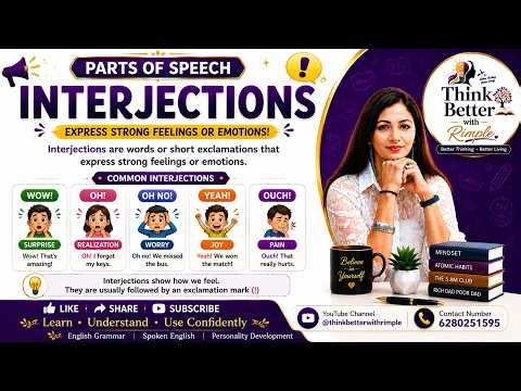 INTERJECTIONS | Parts of Speech Made Easy
