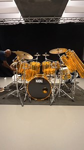 68K views · 2.2K reactions | Ever wonder how much prep goes into one of our event kits? Come backstage with us as we setup Mark Brzezicki's show stopping acrylic kit  | Natal Drums | Facebook