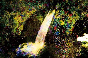 Ever Blossoming Life Waterfall - Deep in the Mountains of Shikoku | teamLab