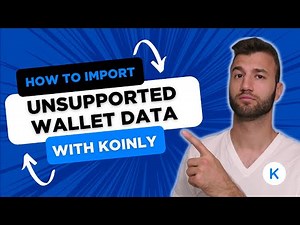 How To Import Data From Unsupported Exchanges & Wallets FAST With Koinly