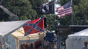 Country USA vendors sell confederate flag items amid national controversy