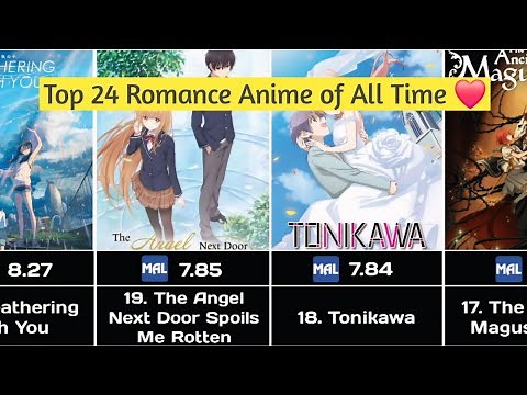 Top 24 Romance Anime Of All Time ❤️ | Masterpiece Ranking ‪@MuseAsia‬