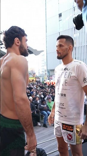 #Kleber Koike vs #Vugar Keramov #Open Weigh-in #RIZIN December Super Strong Festival