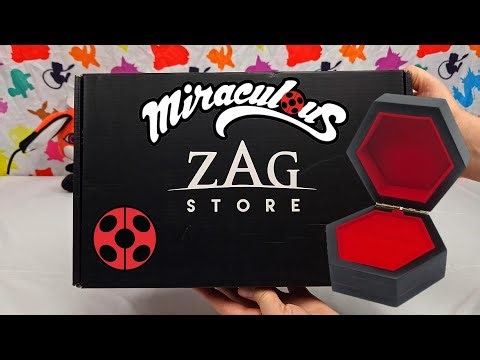 Opening Miraculous Ladybug Surprise Box from Zag Store | September 2024
