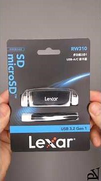Lexar LRW310X Memory Card Reader USB3.2 Dual-Slot USB-A/C + Benchmarks