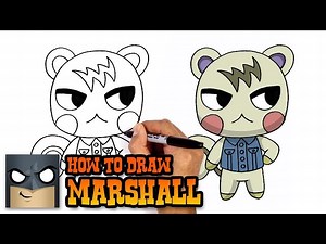 How to Draw Marshall | Animal Crossing - Videos For Kids