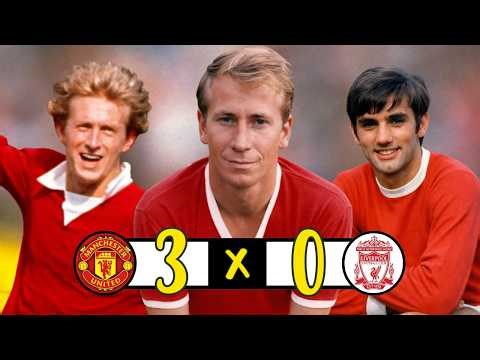 1965 Manchester United 3-0 Liverpool FC Complete Highlights | The "United Trinity"