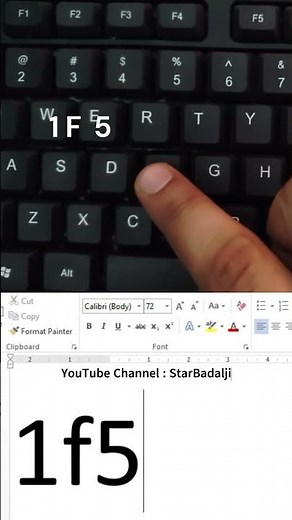 How to Type World Map in MS Word Using Shortcut Key