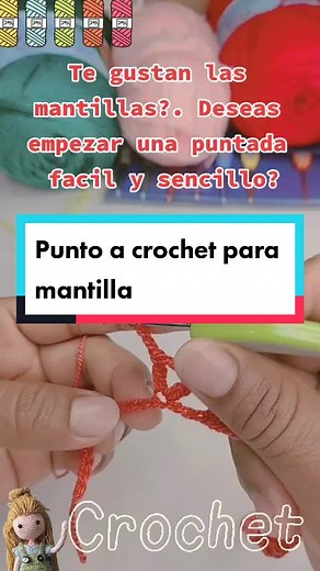 Puntada Bonita para Mantillas en Crochet: Tutorial Paso a Paso