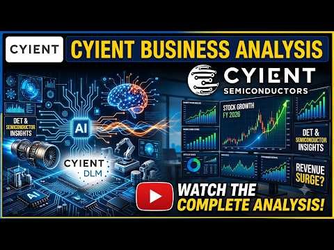 Cyient Business Model Explained (DET, DLM & Semiconductors) by Yash Vats 