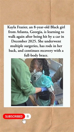 8-Year-Old Girl Learns to Walk Again After Devastating Crash ❤️ #shorts