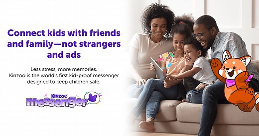 Kinzoo Messenger | Best Messaging App for Kids and Families