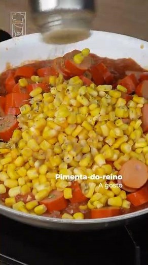 MAKE THIS VERY EASY, FAST AND DELICIOUS HOT DOG PIE! #Shorts