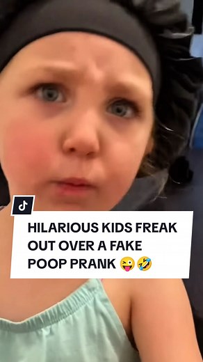 Hilarious Kids Reactions to a Fake Poop Prank