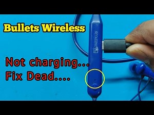 How to solve OnePlus Bullets Wireless - not charging; dead!