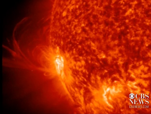 Watch: Sun sprays plasma ahead of magnetic field flip