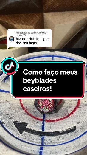 Como faço meus beyblades caseiros!