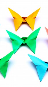 How To Make an Easy Origami Butterfly #Reels | Entertaining Arts