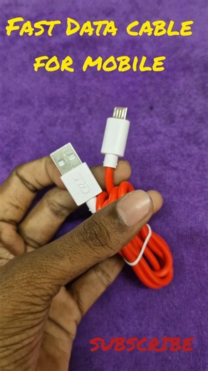 RD LS-150 FAST DATA CABLE FOR ALL TYPES MOBILE PHONE #shortsfeed #unboxing #short #shorts