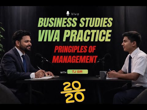 🔥 Most Important Viva Questions of Business Studies 🔥 Principles of Management | Class 12 | TJ Sir |