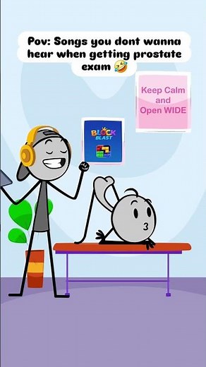 Songs you dont wanna hear when getting prostate exam #funny #funnycomedy #funnymemes #funnyvide