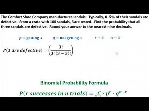 10.4 Binomial probability all are defective