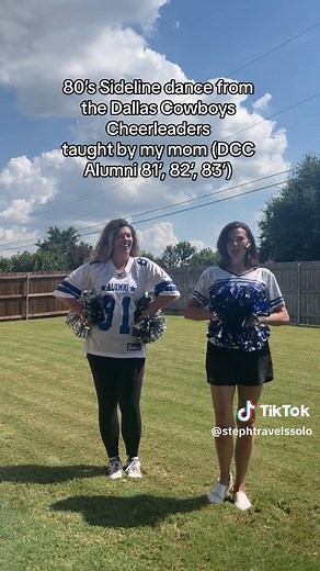 Learn the 80’s Sideline Dance from Dallas Cowboys Cheerleaders DCC Alumni