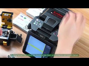 How to use splicing machine/Como se usa fusionadora Komshine GX37