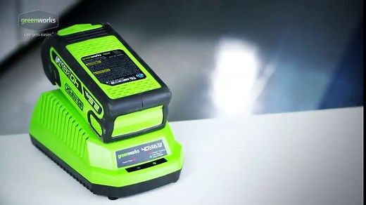 Greenworks 40V Cordless Yard Tool Combo Kit with 2.0Ah Battery & Charger – 12" Auto Feed String Trimmer and 390 CFM Leaf Blower, Lightweight Design