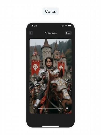 Your story, your voice. Create, script, and narrate your vibe, all inside the Meta AI app.