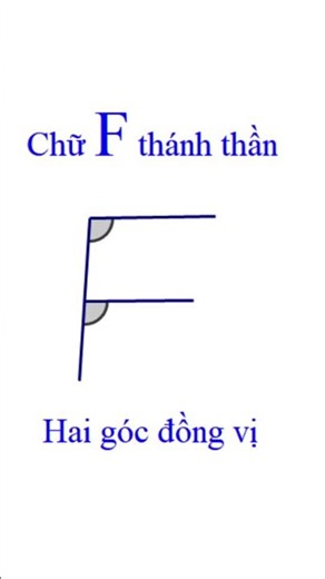 Hai goc so le trong - Hai góc đồng vị #maths; #mathshorts ; #toán #thinhhanh