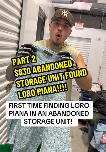 Incredible Loro Piana Find in $630 Abandoned Storage Unit