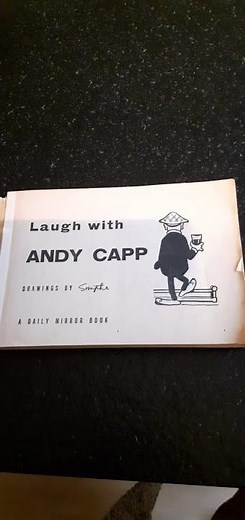 VINTAGE COMIC STRIP 'ANDY CAPP" 1961.