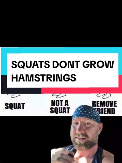 The back squat is an awesome exercise for quads, glutes, and overall lower body strength, but it does not meaningfully build the hamstrings for most lifters. Here’s why: in a back squat, the hamstrings cross both the hip and the knee. As you descend, the knee flexes (which shortens the hamstrings) while the hip flexes (which lengthens them), so the overall hamstring length and tension do not change much through the range. End result, the hamstrings mostly act as stabilizers and co-contractors, w
