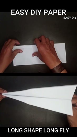 How to make a paper airplane That flies really well with an A4 sheet - that Glides for a Long Time