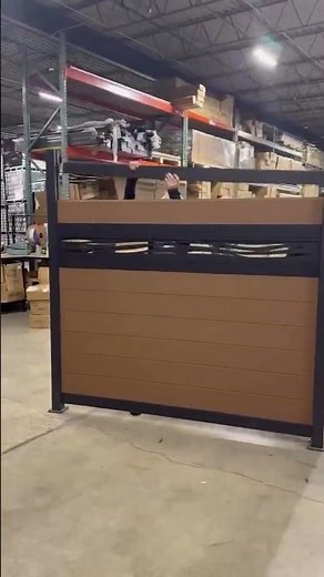 Premium Composite with Aluminum Fence Framing System Installation | Easy Modular System