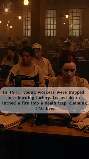 On March 25, 1911, the Triangle Shirtwaist Factory in New York City became a death trap. The building was overcrowded, and fire exits were locked to prevent theft. When a fire broke out, panic spread instantly. Workers, mostly young women, tried to escape. Some leapt from windows to survive. Others were trapped as flames and smoke consumed everything. By the time firefighters arrived, 146 people had died, many burned beyond recognition. The tragedy shocked the nation and led to major reforms in 