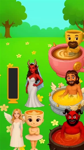 Jesus' Angel Cartoons for Kids