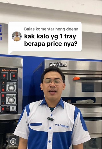 Oven Deck Satu Tray Nichiyama dan Baker's Friend