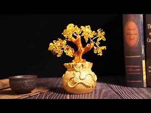 Citrine Money Tree - Feng Shui For Prosperity